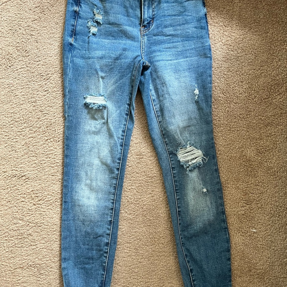 Rainbow pocket jeans 28 in inseam